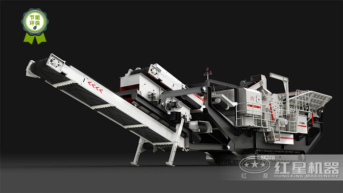 履帶式車載移動(dòng)破碎車，游擊作戰(zhàn)，靈活控場(chǎng)