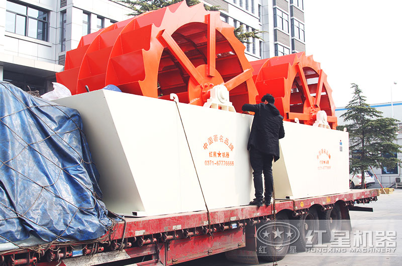 洗砂機(jī)發(fā)貨現(xiàn)場 洗砂機(jī)發(fā)貨現(xiàn)場