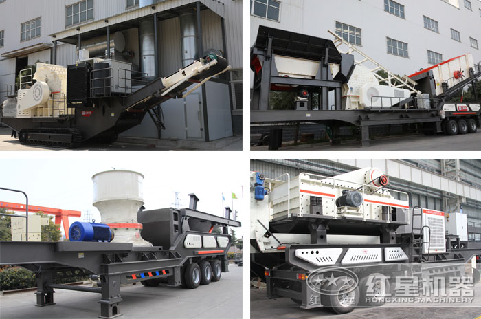 不同配置的移動(dòng)式建筑垃圾破碎機(jī) 不同配置的移動(dòng)式建筑垃圾破碎機(jī)