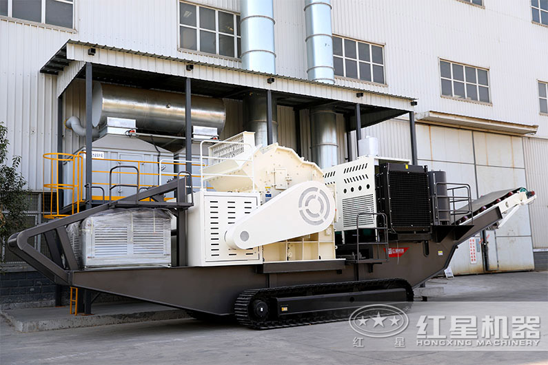 履帶式移動細碎制砂機 履帶式移動細碎制砂機