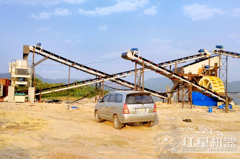 100噸每小時機制砂生產線 100噸每小時機制砂生產線