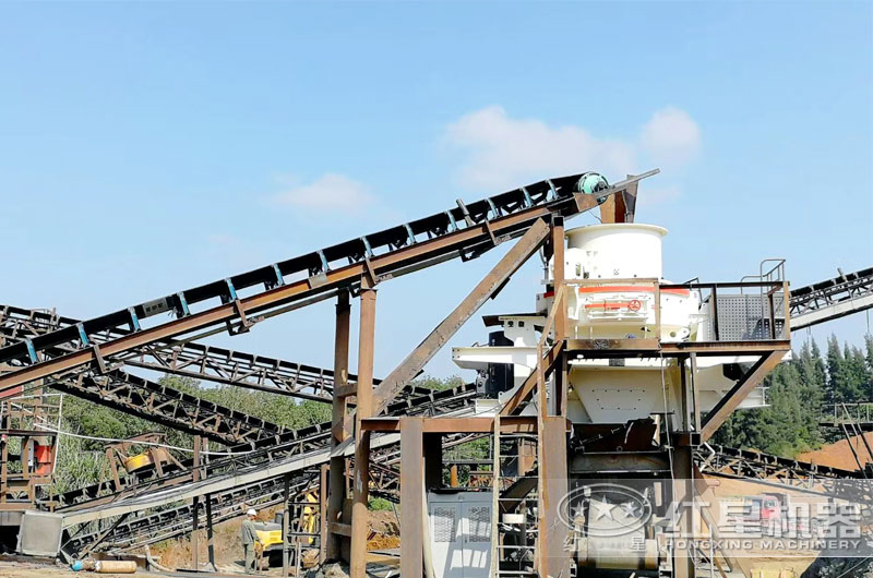 固定式制砂機現(xiàn)場實拍 固定式制砂機現(xiàn)場實拍