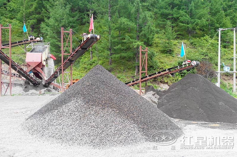 制砂現(xiàn)場(chǎng) 制砂現(xiàn)場(chǎng)