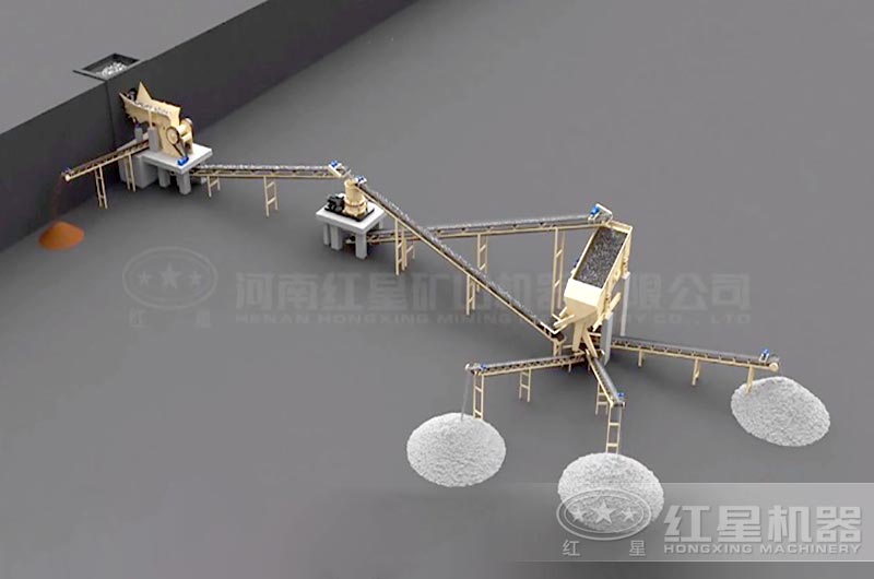 安徽碎石廠生產(chǎn)線(xiàn)工藝流程圖解 安徽碎石廠生產(chǎn)線(xiàn)工藝流程圖解