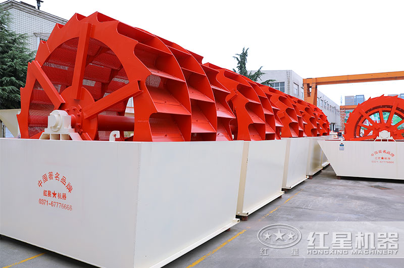 時產(chǎn)160噸洗沙機型號有哪些？搭配脫水篩減少細沙流失