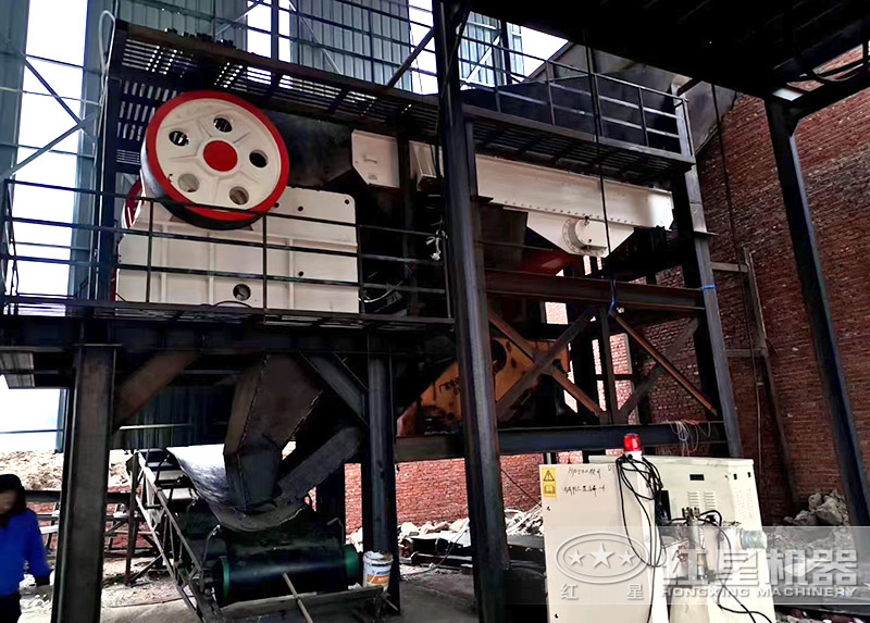 57鄂式破碎機(jī)一小時(shí)可以產(chǎn)多少，附生產(chǎn)線案例