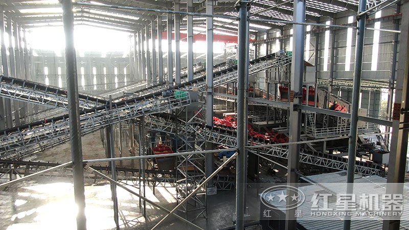 沖擊式制砂機(jī)+洗砂機(jī) 沖擊式制砂機(jī)+洗砂機(jī)