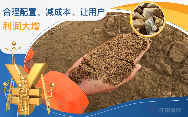 建筑用砂配置的機(jī)制沙石設(shè)備一套多少錢，附現(xiàn)場(chǎng)案例視頻