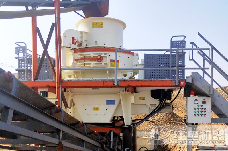 花崗巖廢料制砂機工作現場圖片 花崗巖廢料制砂機工作現場圖片